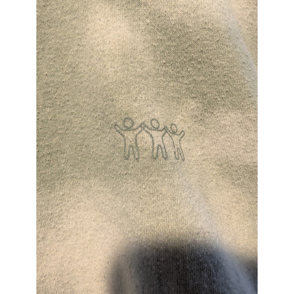 Charlie & Scout Kids Cloud Wash Tie Dye Hoodie Sage Green Pullover Size M 10/12 - Picture 3 of 4